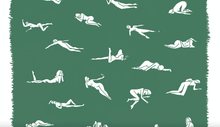 Load image into Gallery viewer, "Ways To Lay In The Grass" Wall Art Print Tumbleweed Design Studio 
