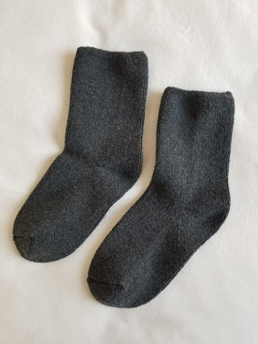 CLOUD SOCKS - CHARCOAL Le Bon Shoppe 