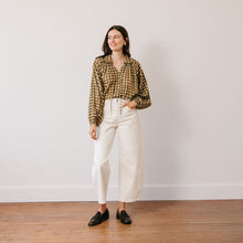 Load image into Gallery viewer, Painted Gingham Willa Top Sunshine Tienda 
