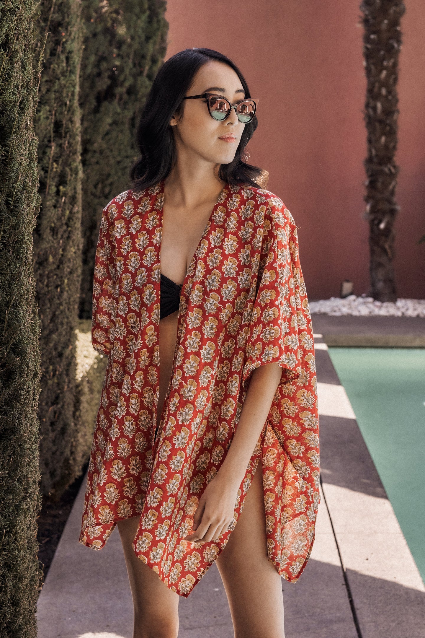 Short Kimono - Summer Maelu Designs Marigold 